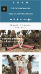 Mobile Screenshot of kapricouture.com